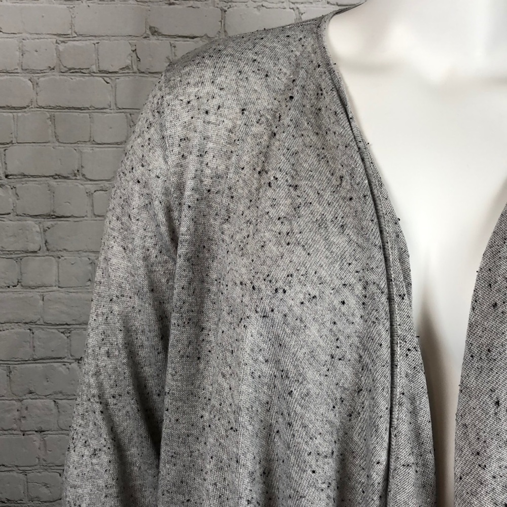 Style & Co Heather Gray Open Front Cardigan Sz 2X - Picture 4 of 4
